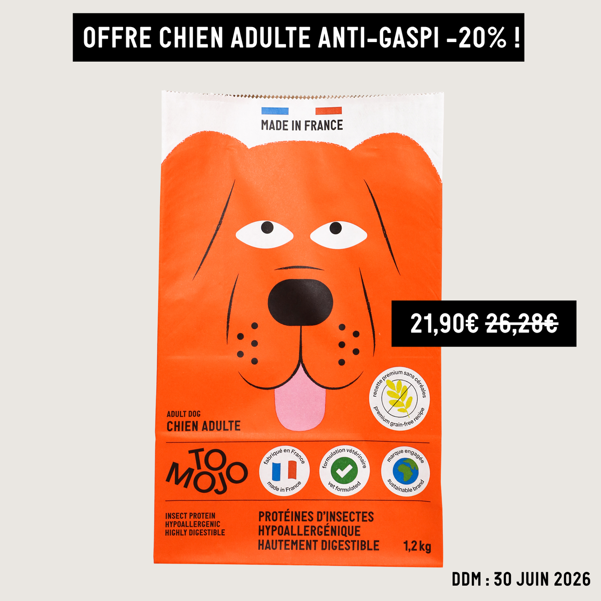 Dog kibble and treats – Tomojo