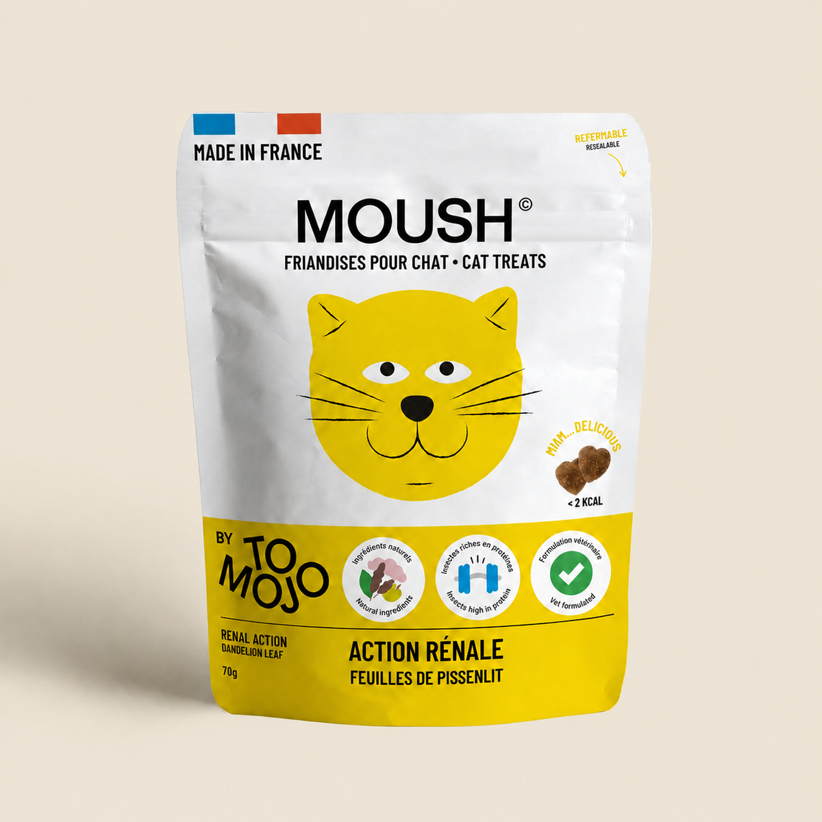 Insect kibble and treats for cats – Tomojo