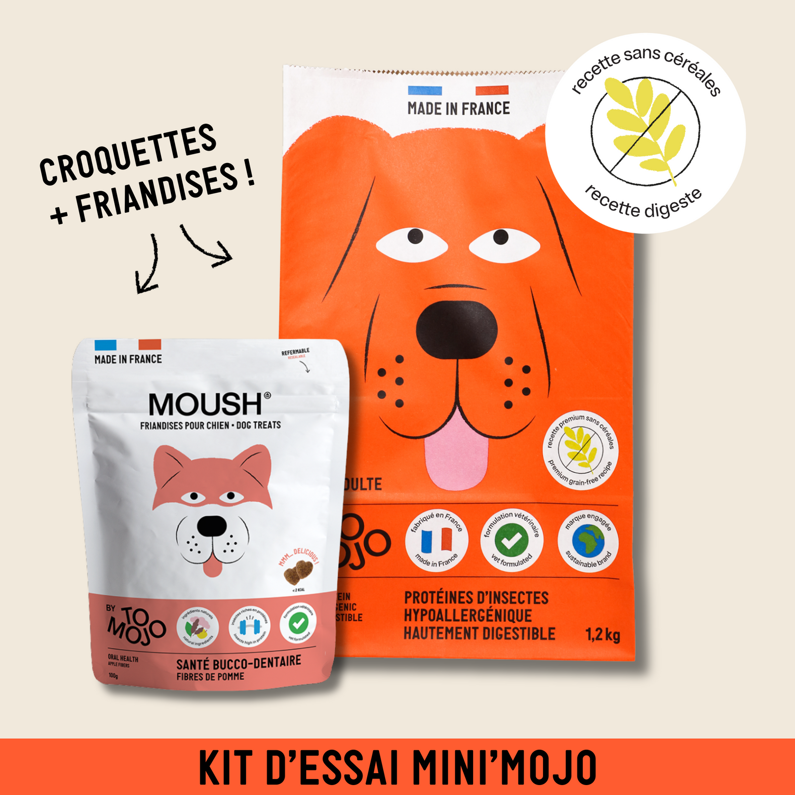 ドッグフード tomoyan Insect-based kibble for dogs – Tomojo