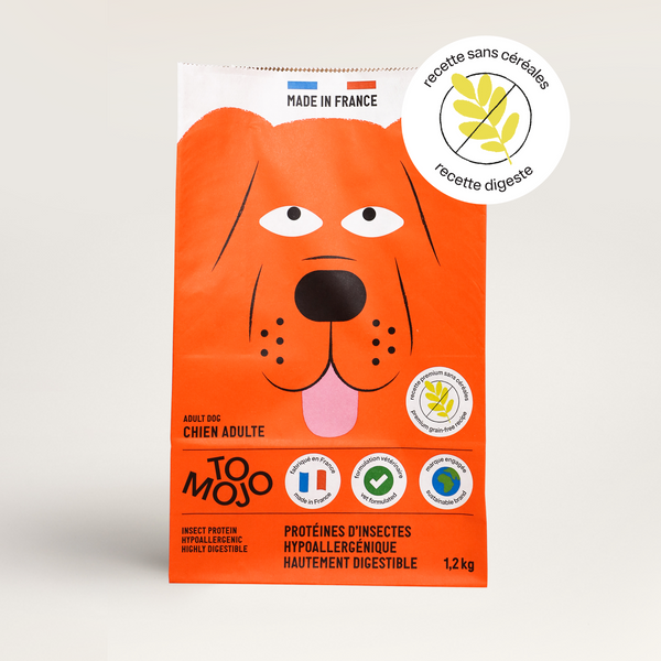 Croquettes chien adulte sans céréales 1.2kg