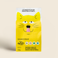 CROQUETTES CHAT AU SORGHO ADULTE